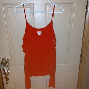 Cold shoulder blouse mossino nwt